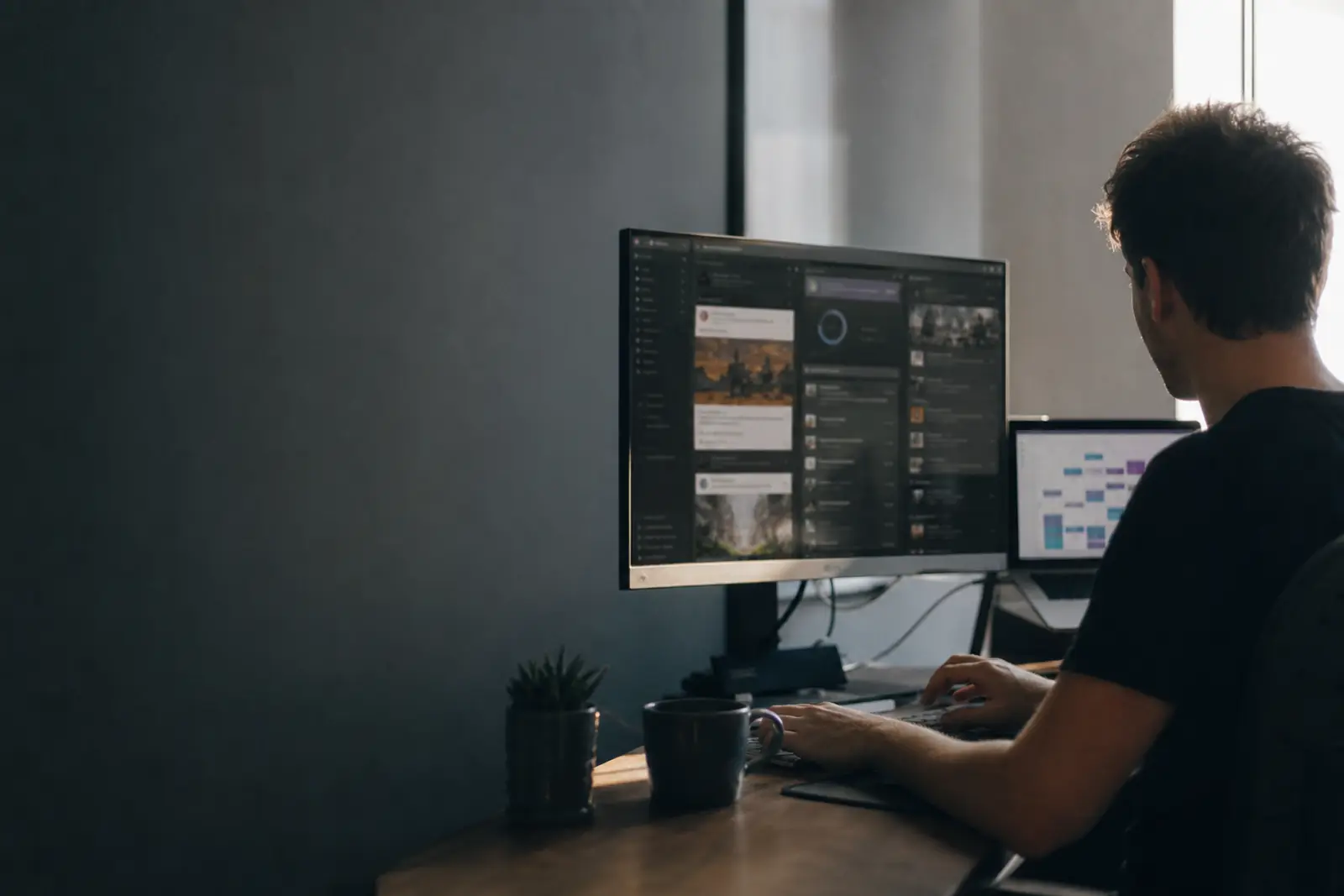 Online marketing operations dashboard